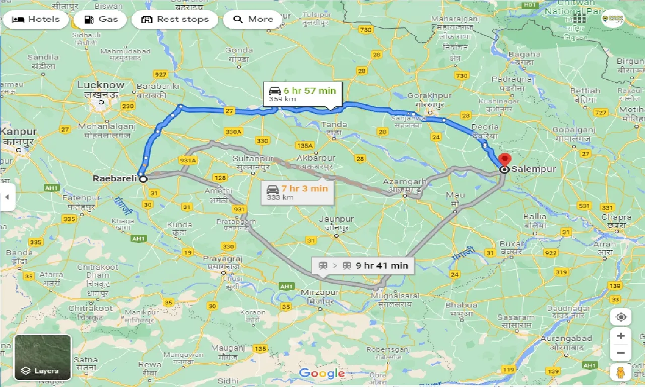 raebareli-to-salempur-one-way