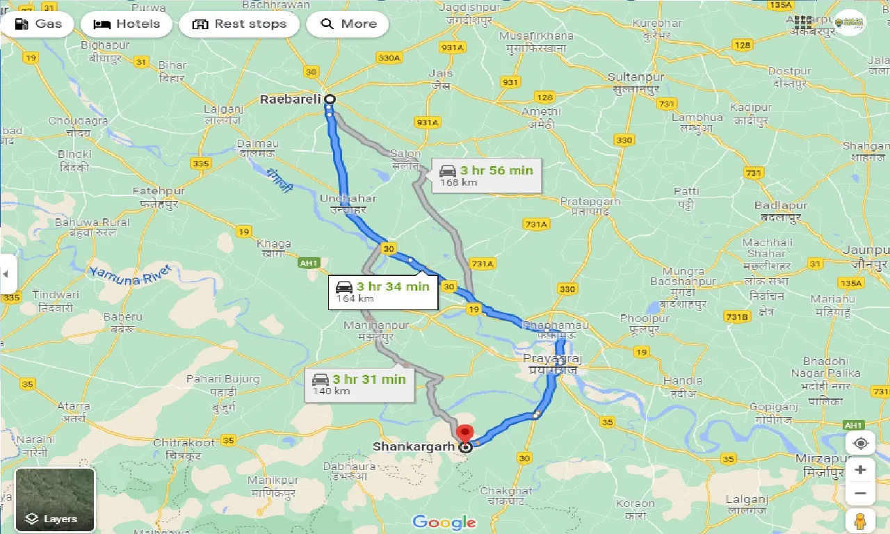 raebareli-to-shankargarh-taxi