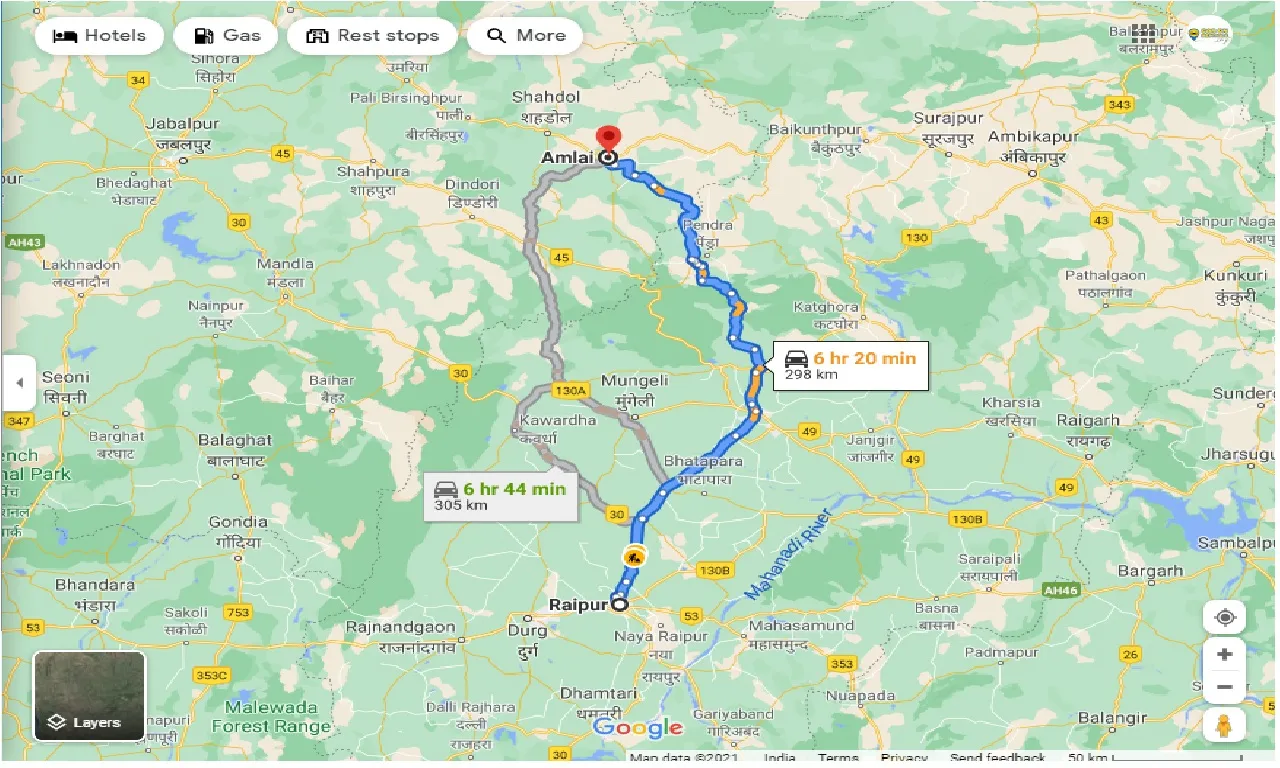 raipur-to-amlai-round-trip