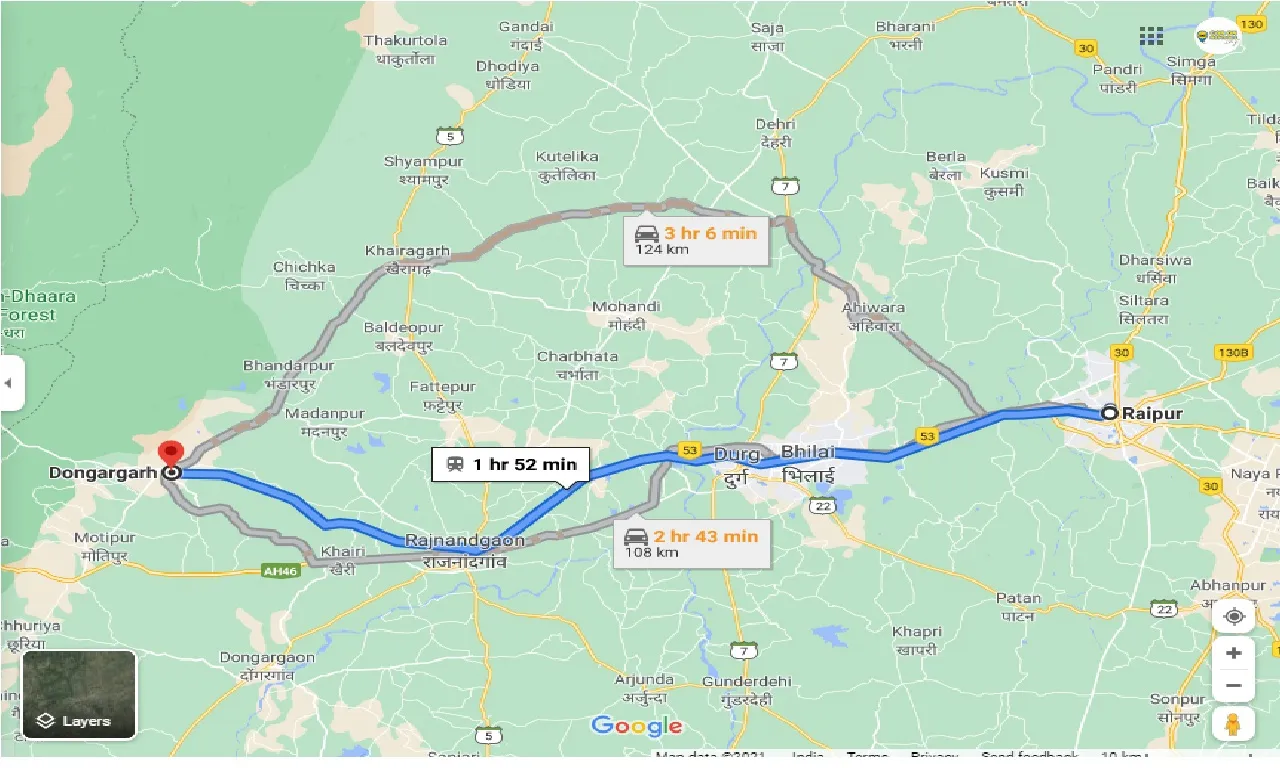 raipur-to-dongargarh-one-way