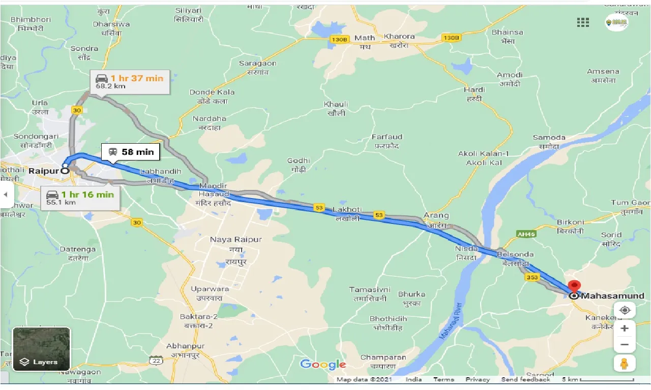 raipur-to-mahasamund-round-trip