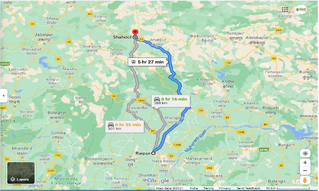 raipur-to-shahdol-outstation