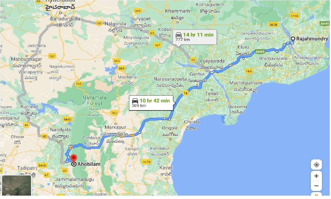 rajahmundry-to-ahobilam-one-way