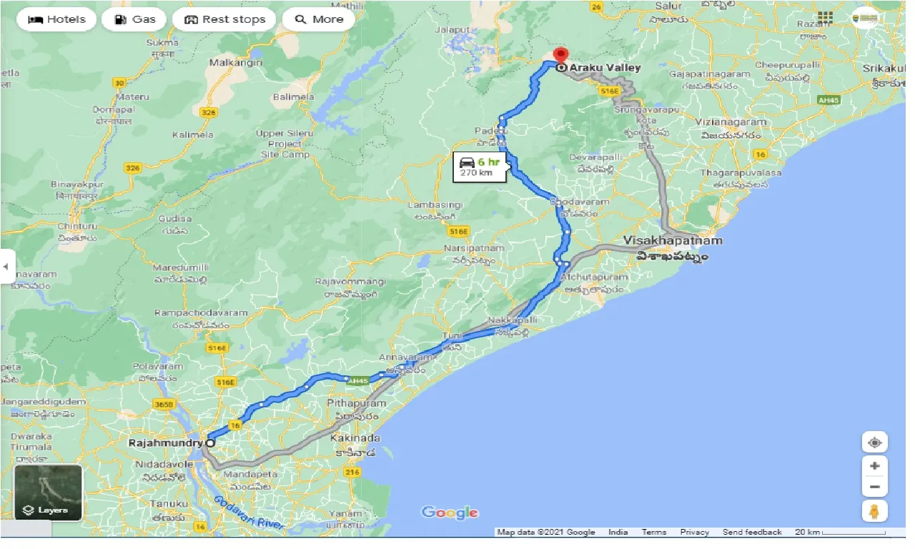rajahmundry-to-araku-valley-round-trip