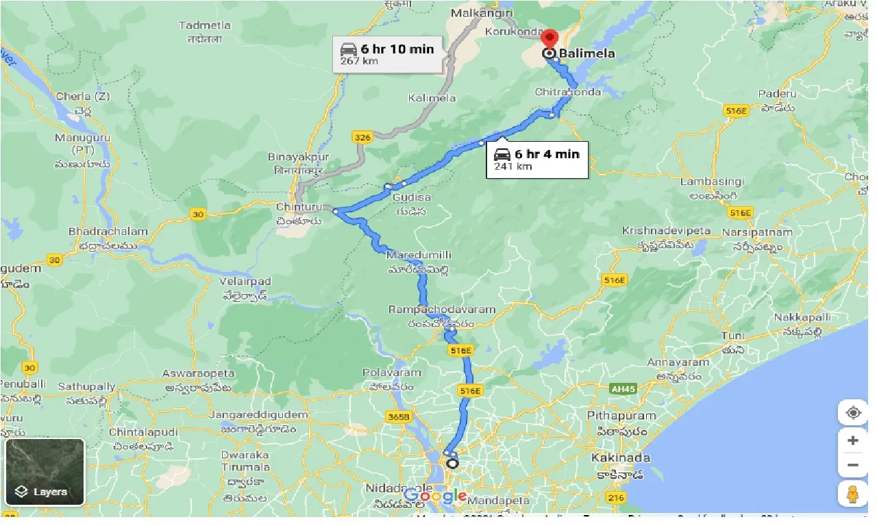 rajahmundry-to-balimela-one-way