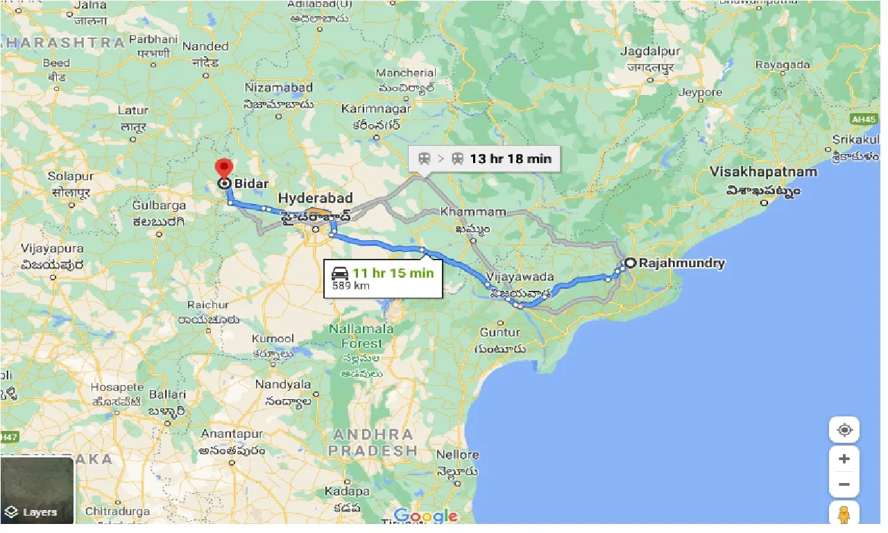 rajahmundry-to-bidar-taxi
