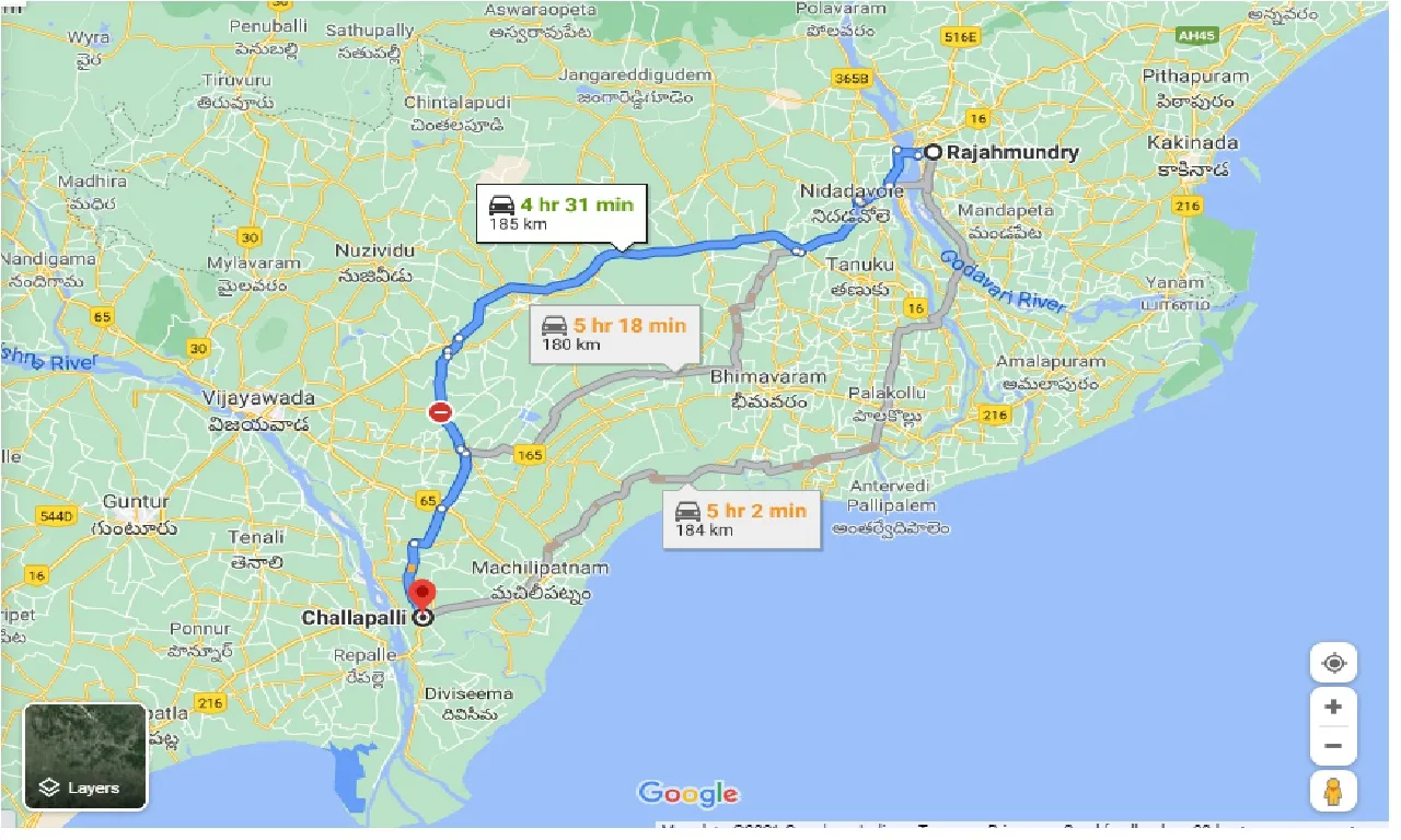 rajahmundry-to-challapalli-one-way