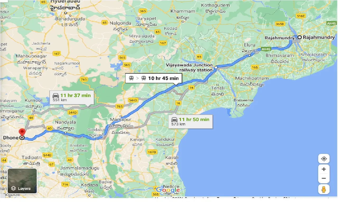 rajahmundry-to-dhone-one-way