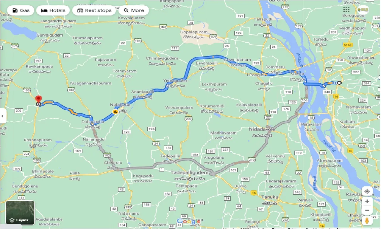 rajahmundry-to-dwaraka-tirumala-round-trip