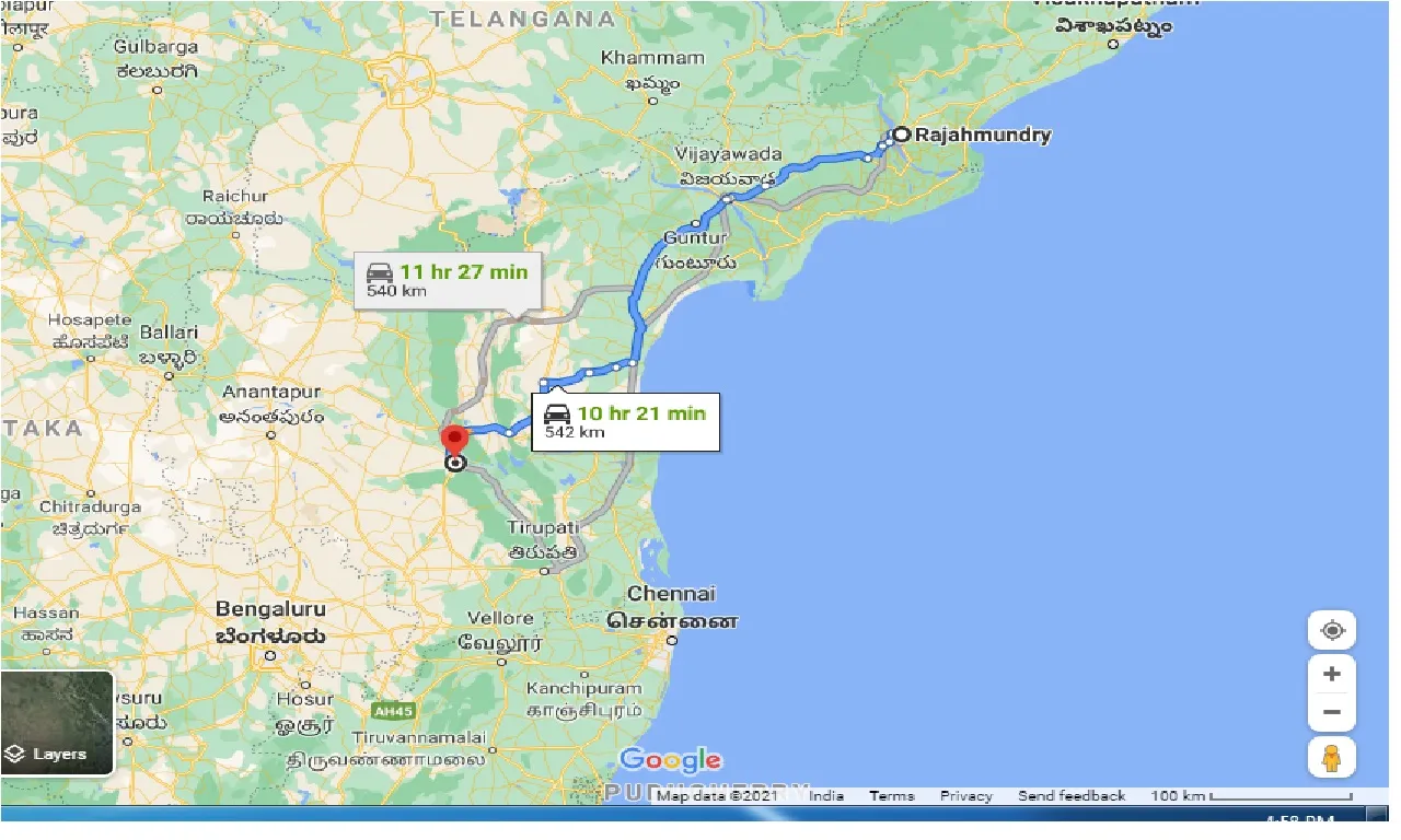 rajahmundry-to-kadapa-taxi