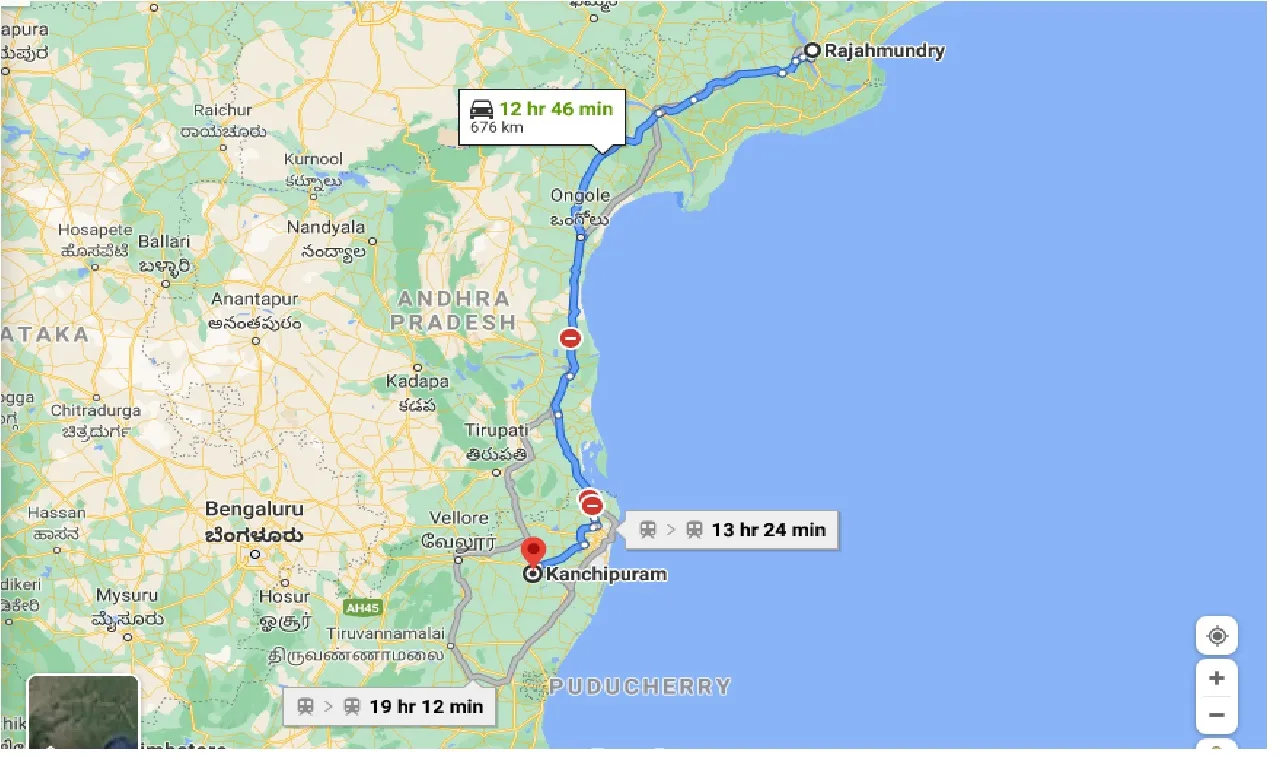 rajahmundry-to-kanchipuram-one-way