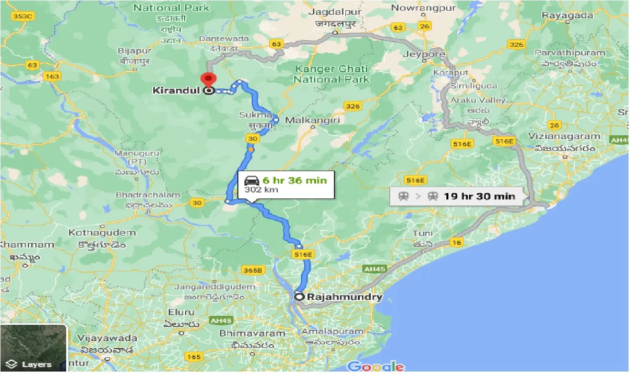 rajahmundry-to-kirandul-taxi
