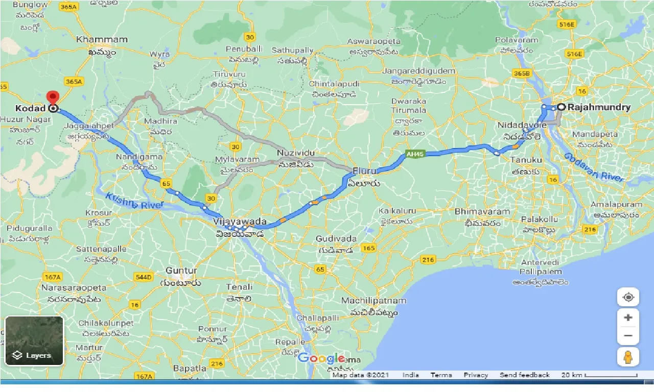 rajahmundry-to-kodad-one-way