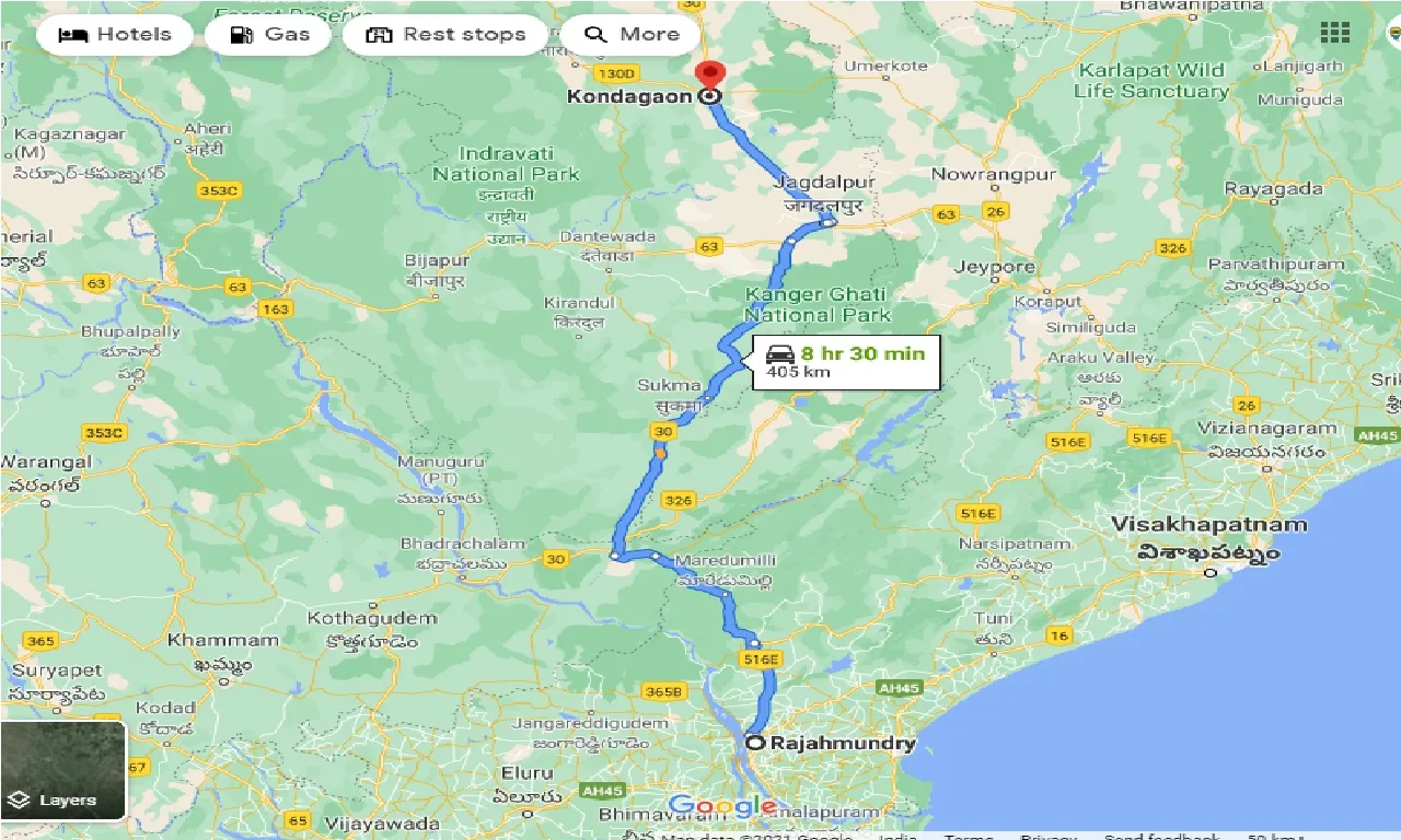 rajahmundry-to-kondagaon-taxi