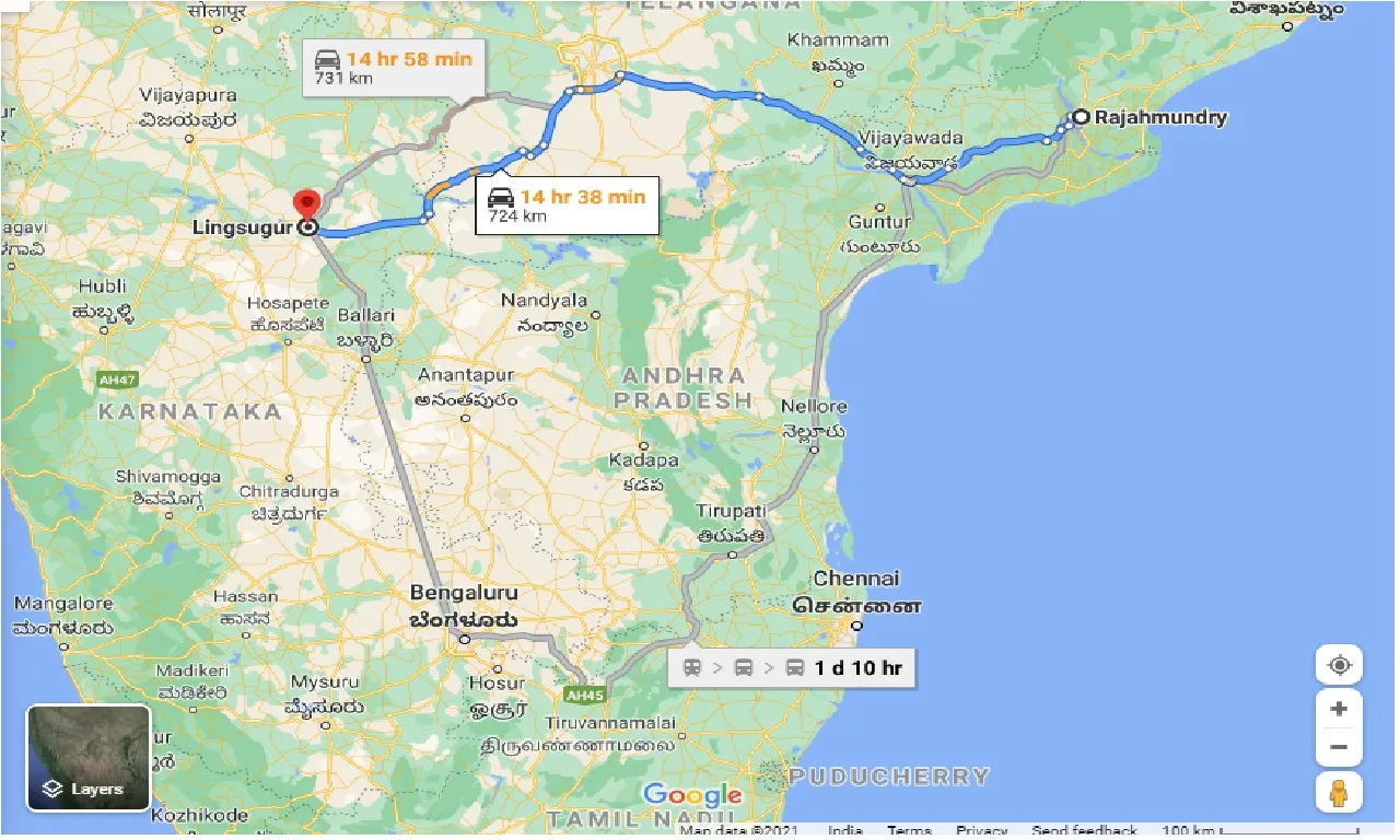 rajahmundry-to-lingsugur-taxi
