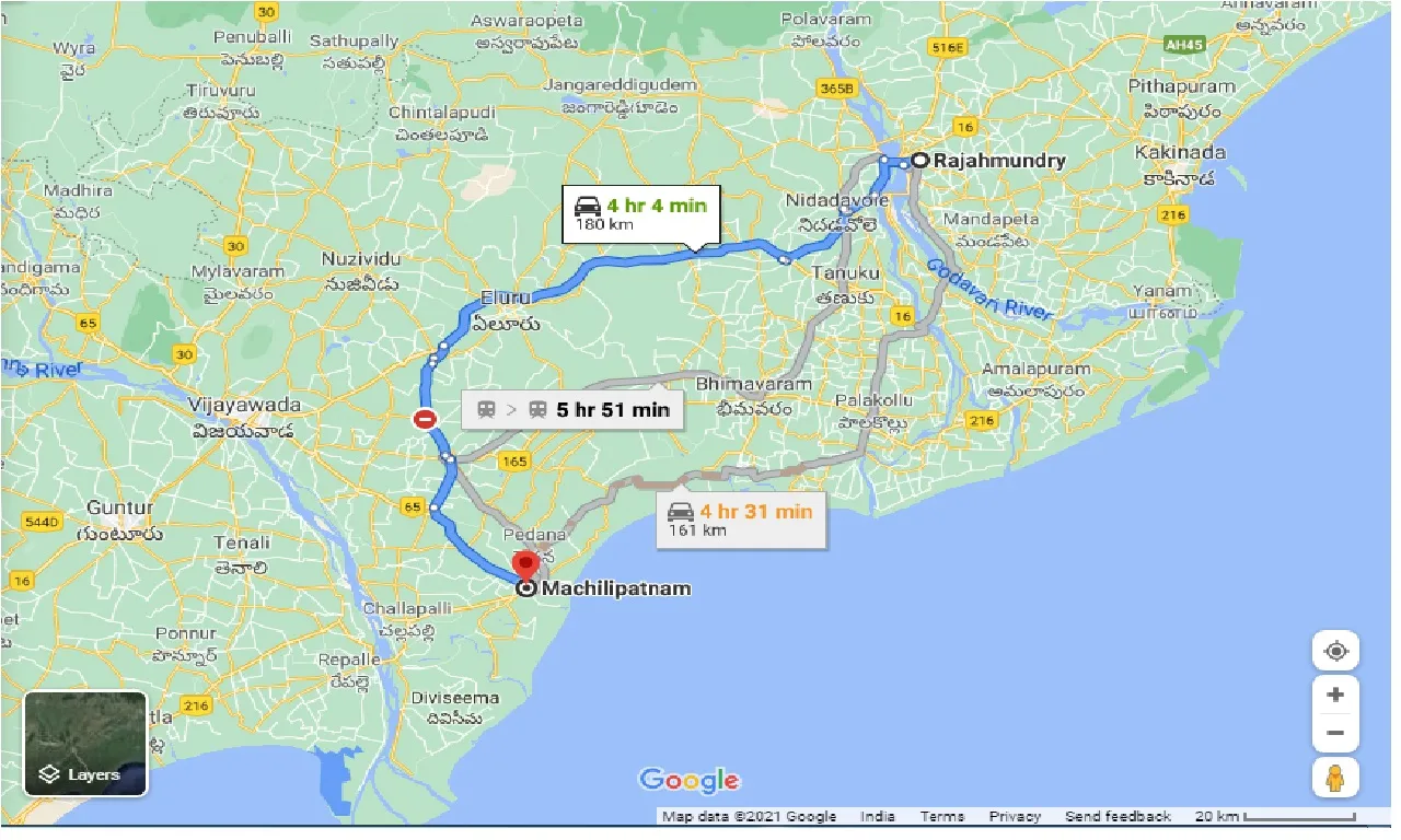 rajahmundry-to-machilipatnam-taxi