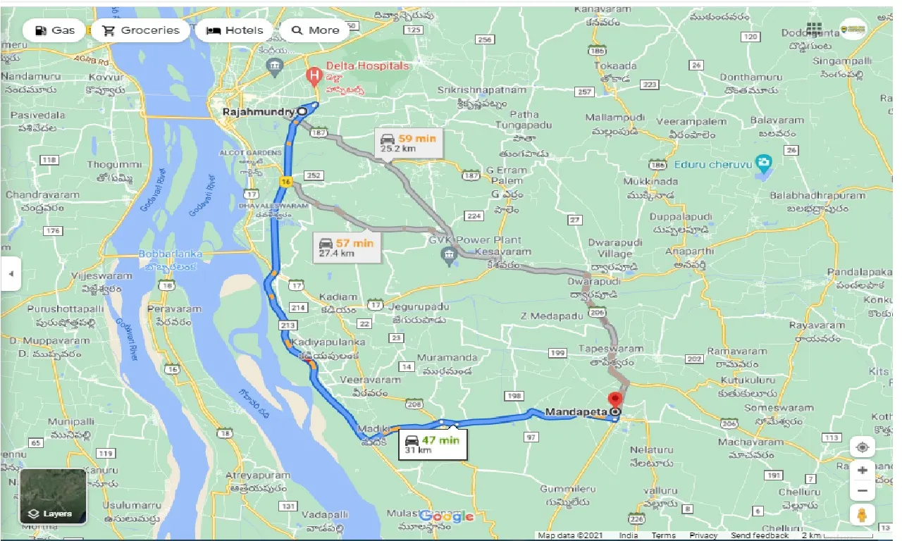 rajahmundry-to-mandapeta-one-way