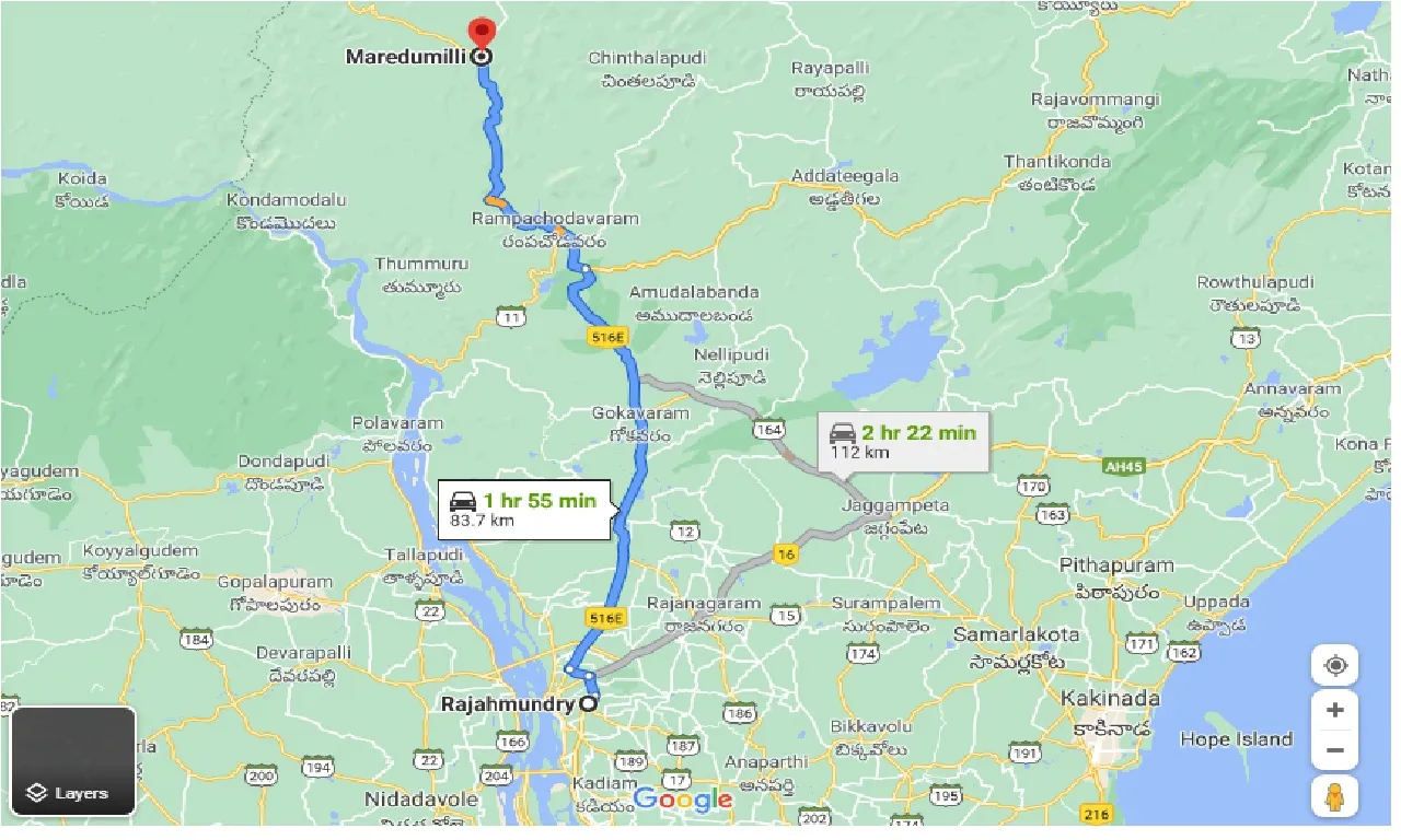rajahmundry-to-maredumilli-one-way