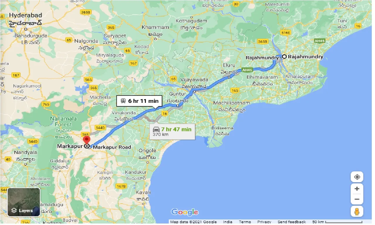 rajahmundry-to-markapur-taxi