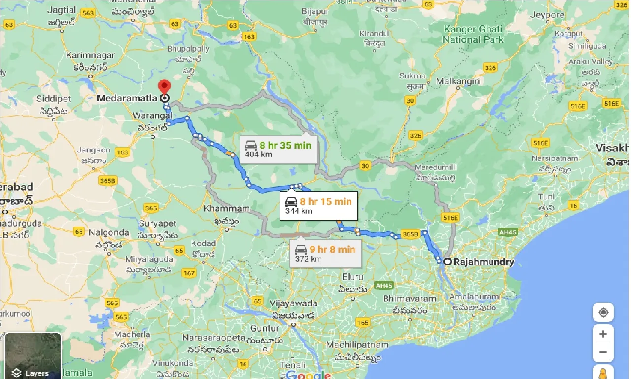 rajahmundry-to-medaramatla-taxi