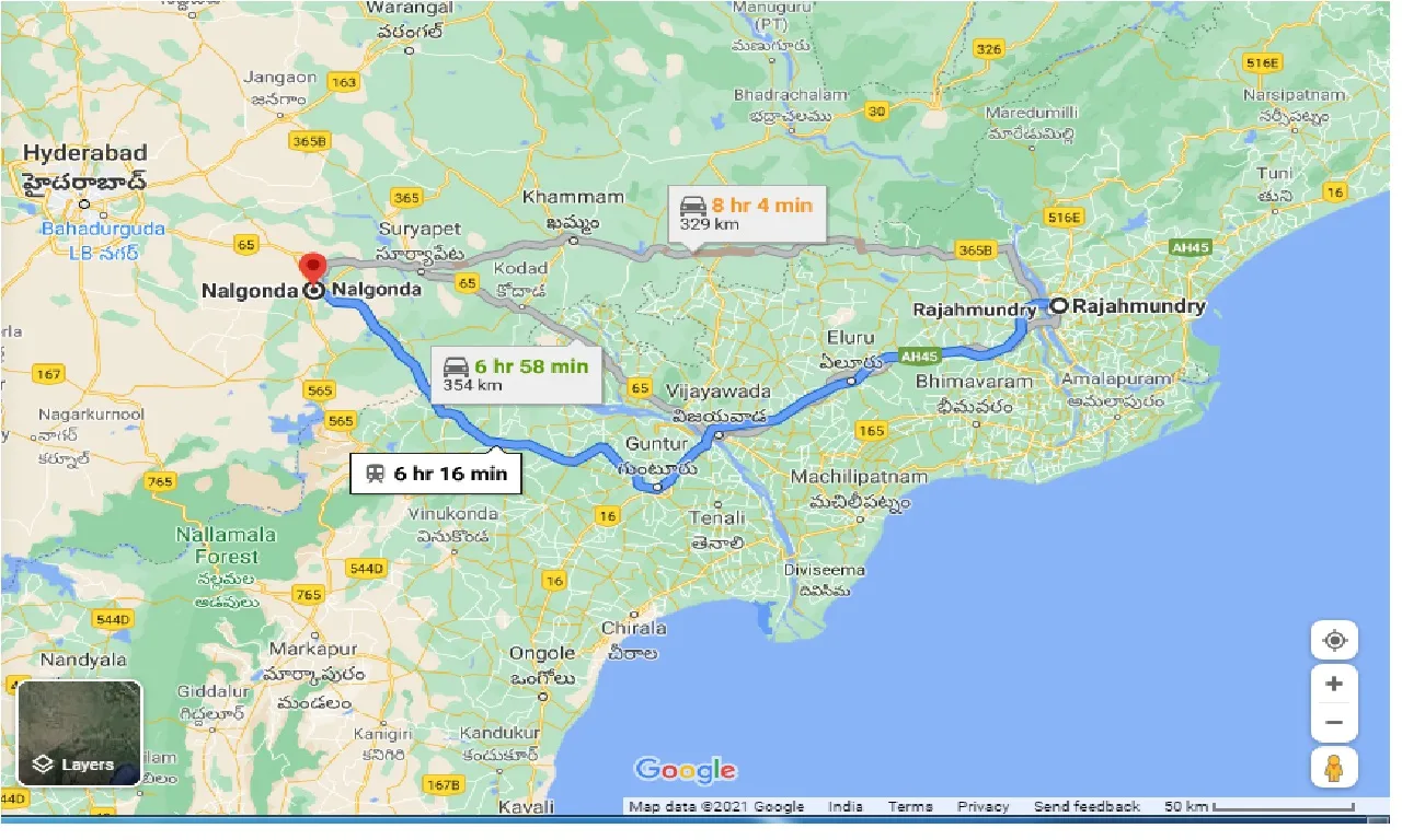 rajahmundry-to-nalgonda-taxi