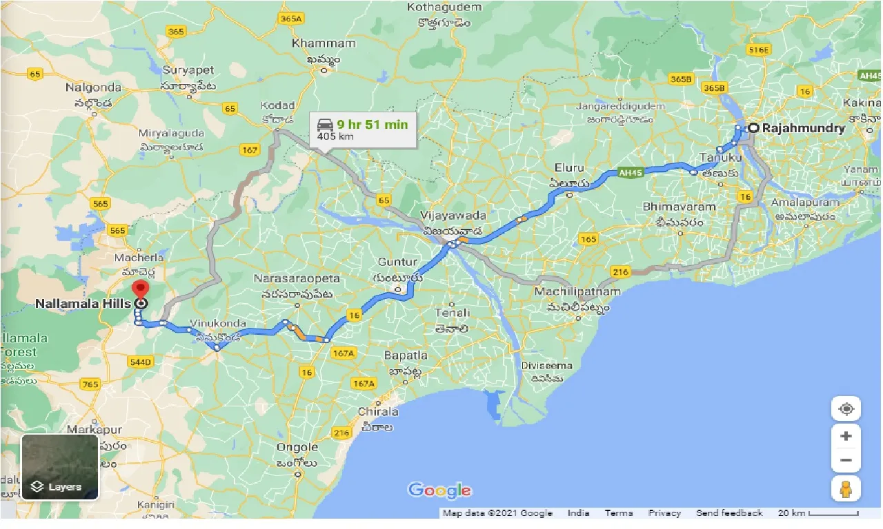 rajahmundry-to-nallamala-taxi