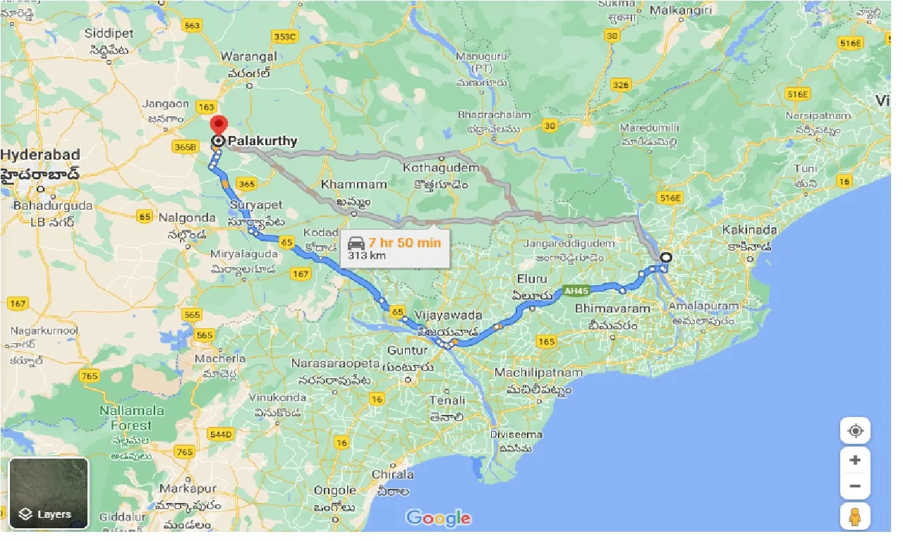 rajahmundry-to-palakurthy-one-way