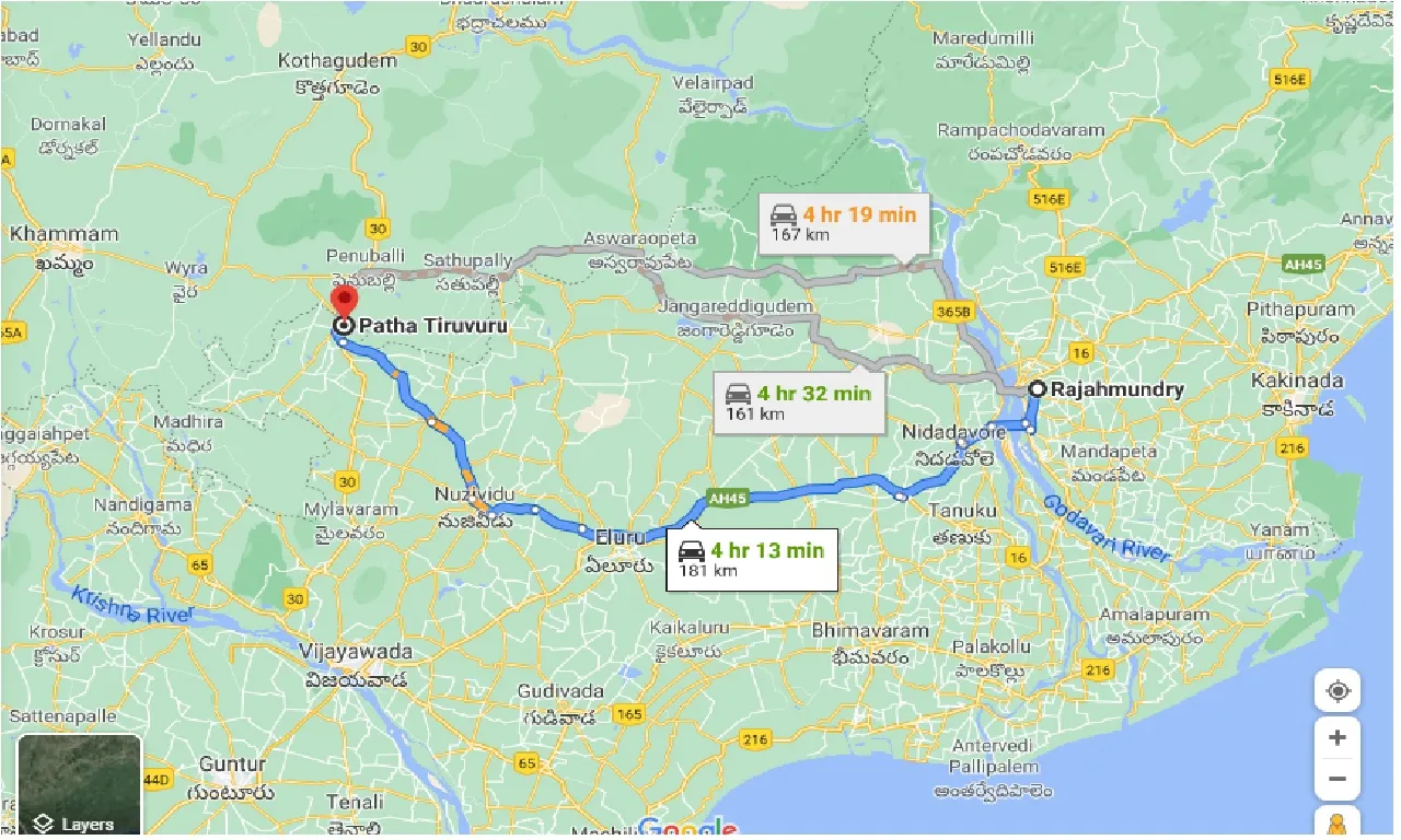 rajahmundry-to-patha-tiruvuru-one-way