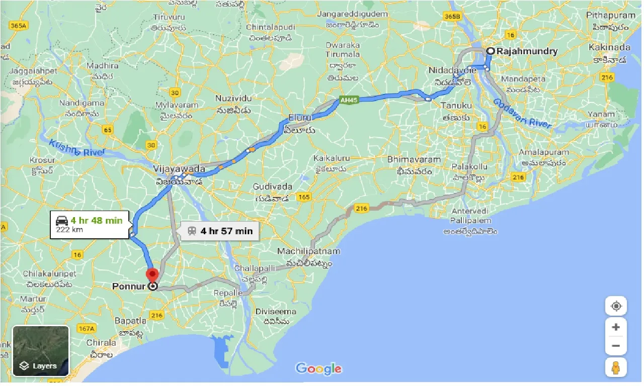rajahmundry-to-ponnur-one-way