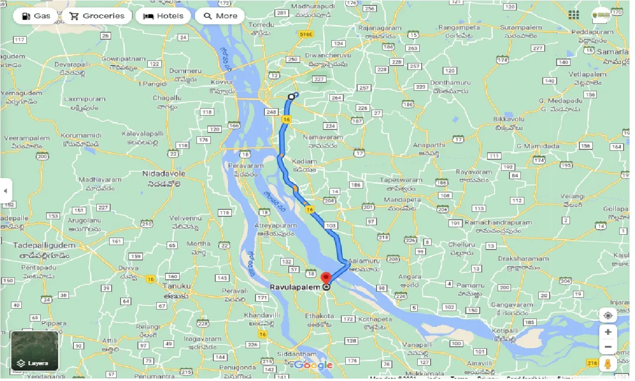 rajahmundry-to-ravulapalem-one-way