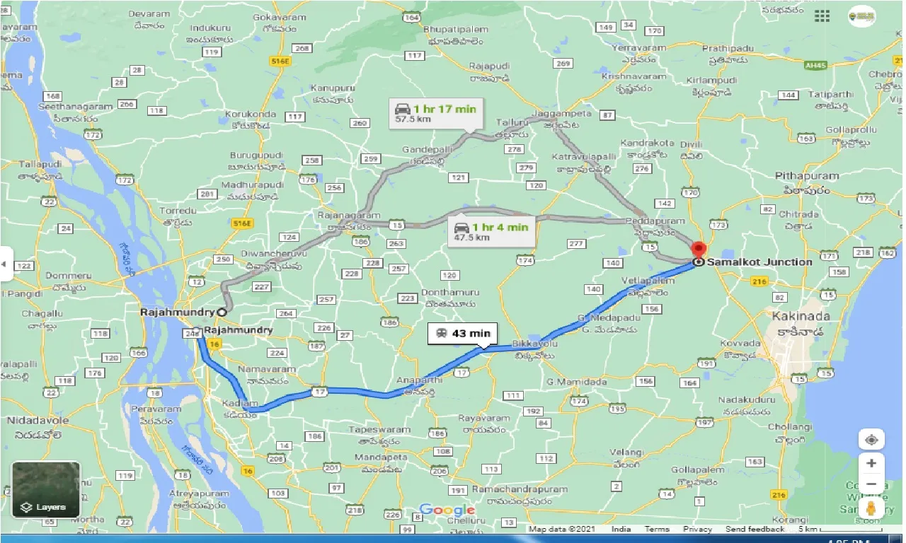 rajahmundry-to-samalkot-jn-round-trip
