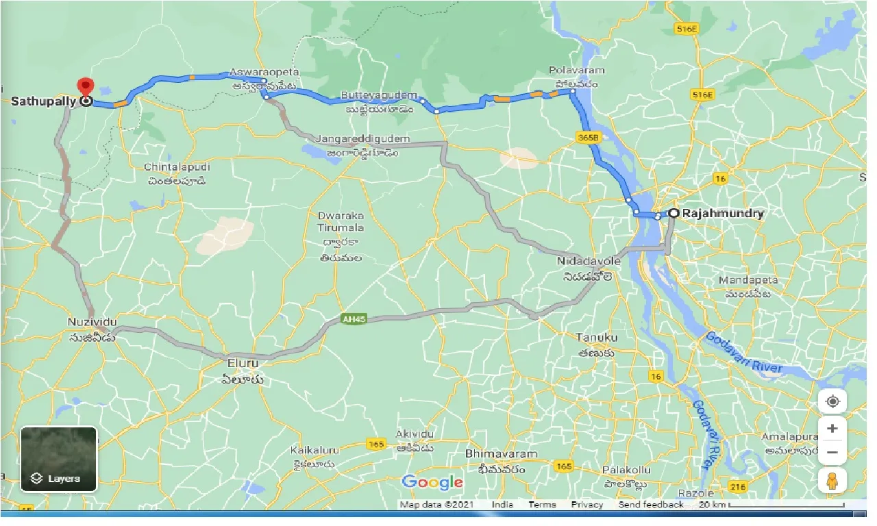 rajahmundry-to-sathupally-one-way