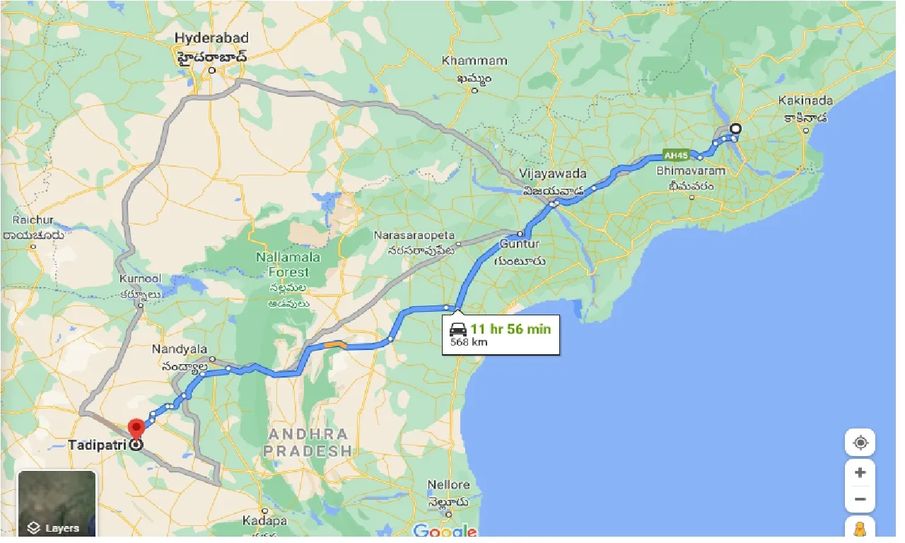 rajahmundry-to-tadipatri-taxi