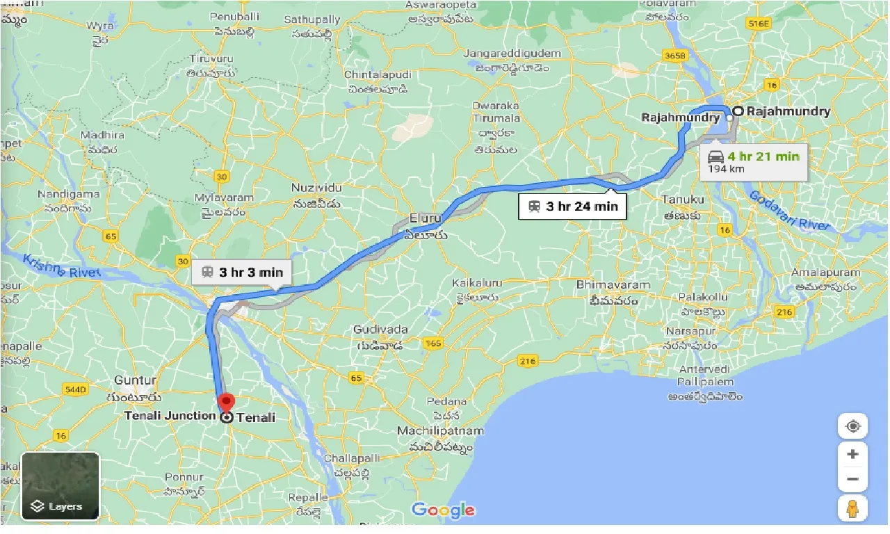 rajahmundry-to-tenali-one-way