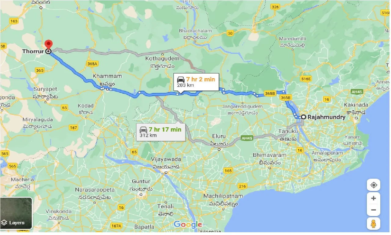 rajahmundry-to-torrur-faroor-taxi