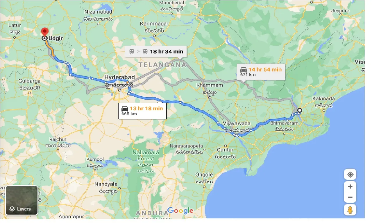 rajahmundry-to-udgir-one-way