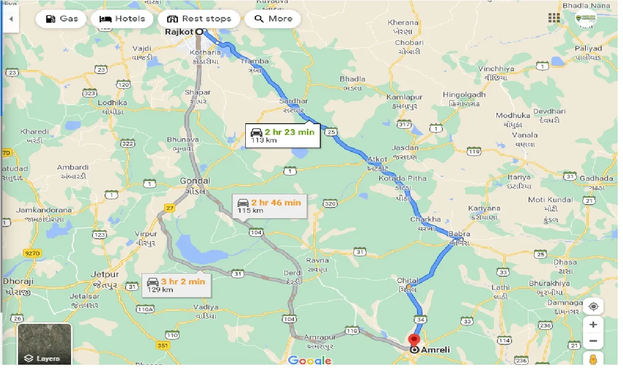 rajkot-to-amreli-taxi