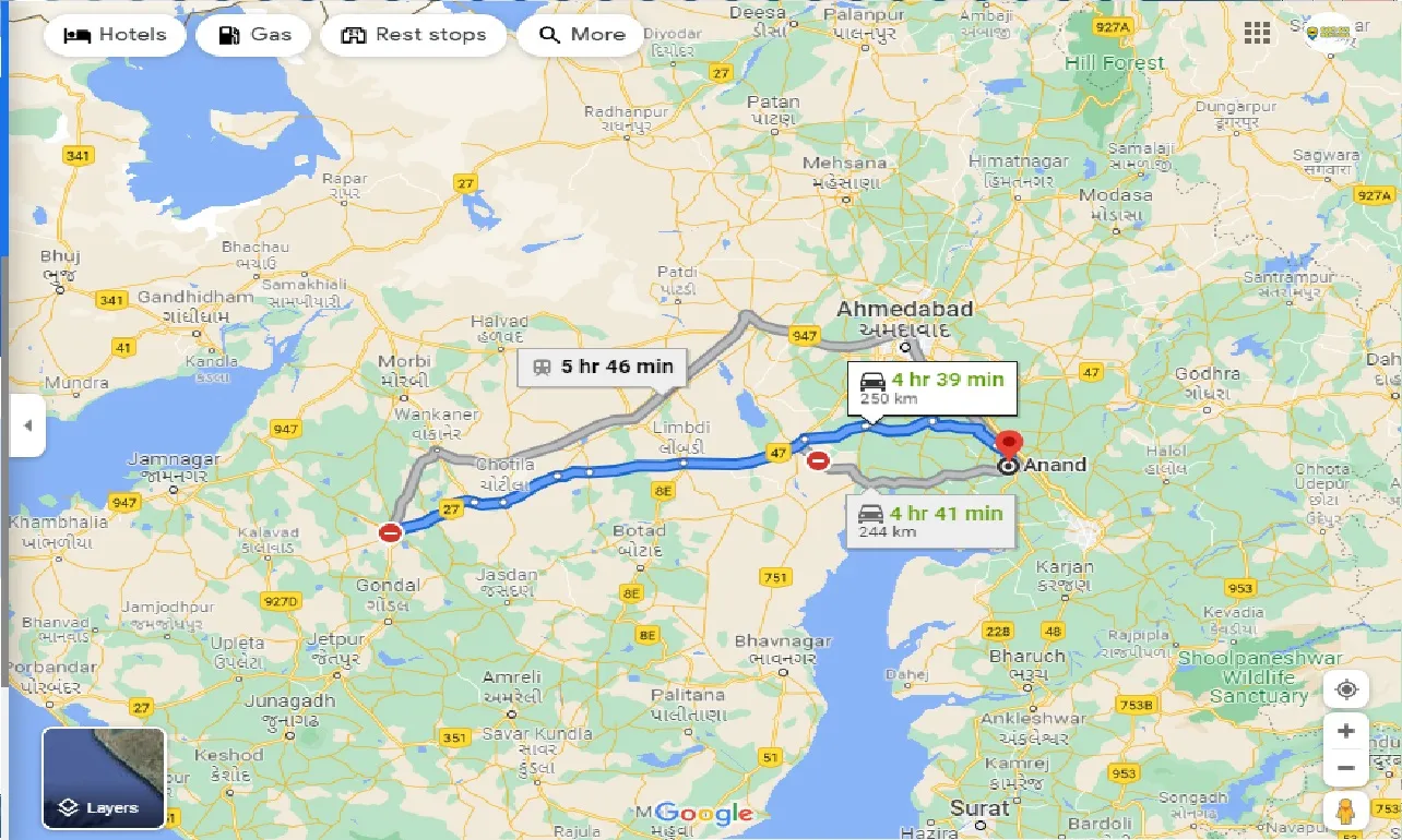 rajkot-to-anand-one-way