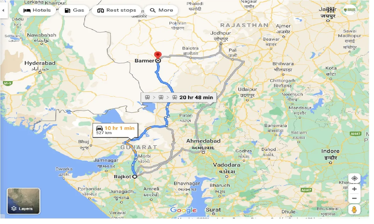 rajkot-to-barmer-taxi