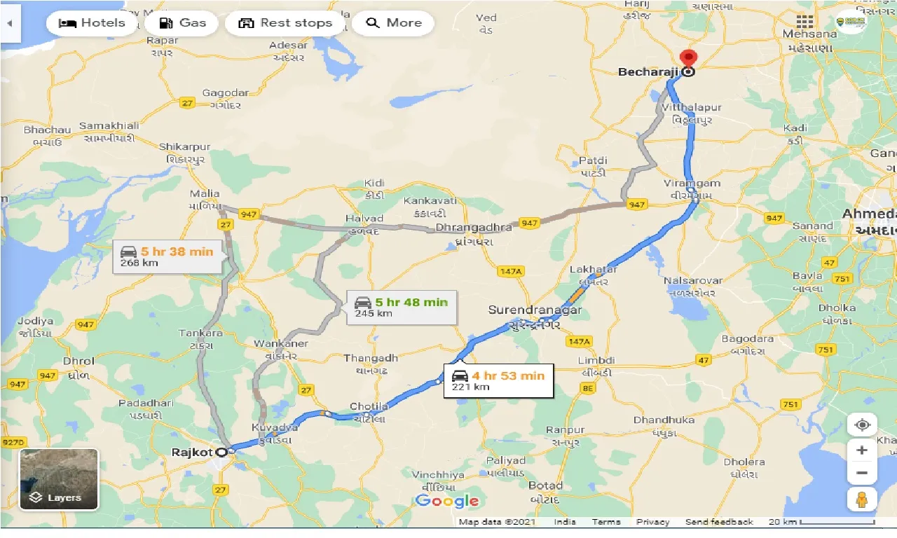 rajkot-to-becharaji-one-way