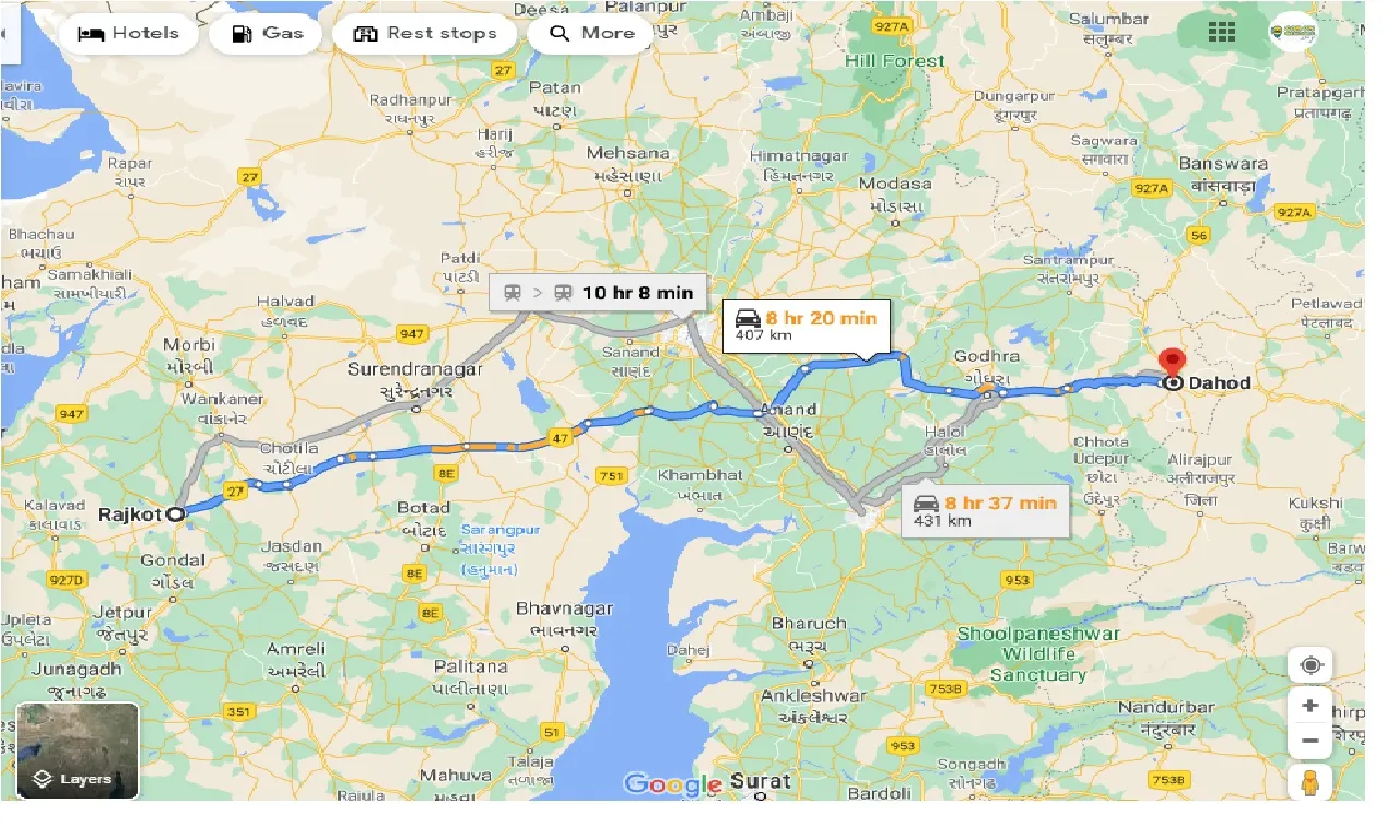 rajkot-to-dahod-taxi