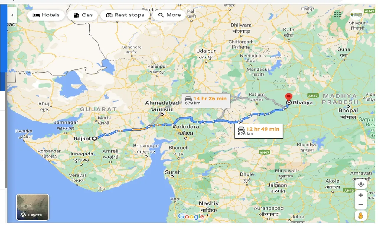 rajkot-to-ghatiya-one-way