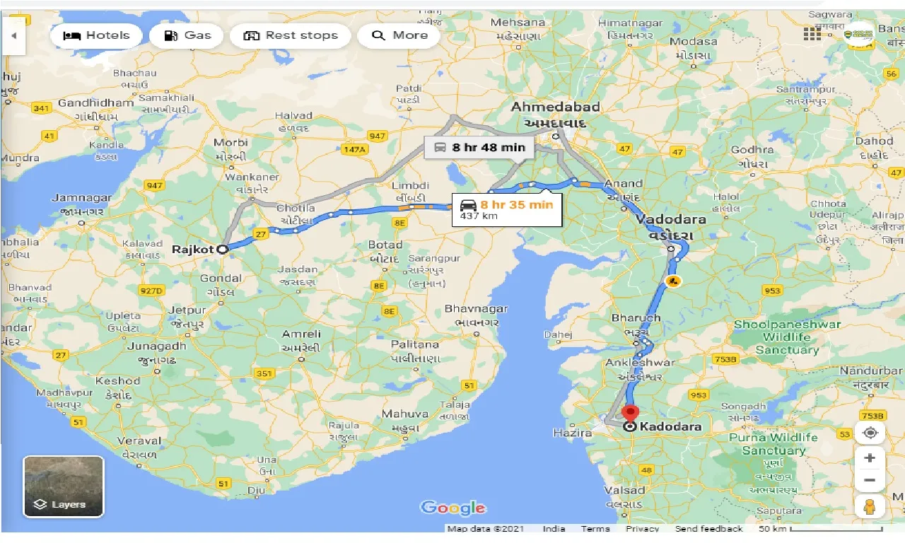rajkot-to-kadodara-taxi