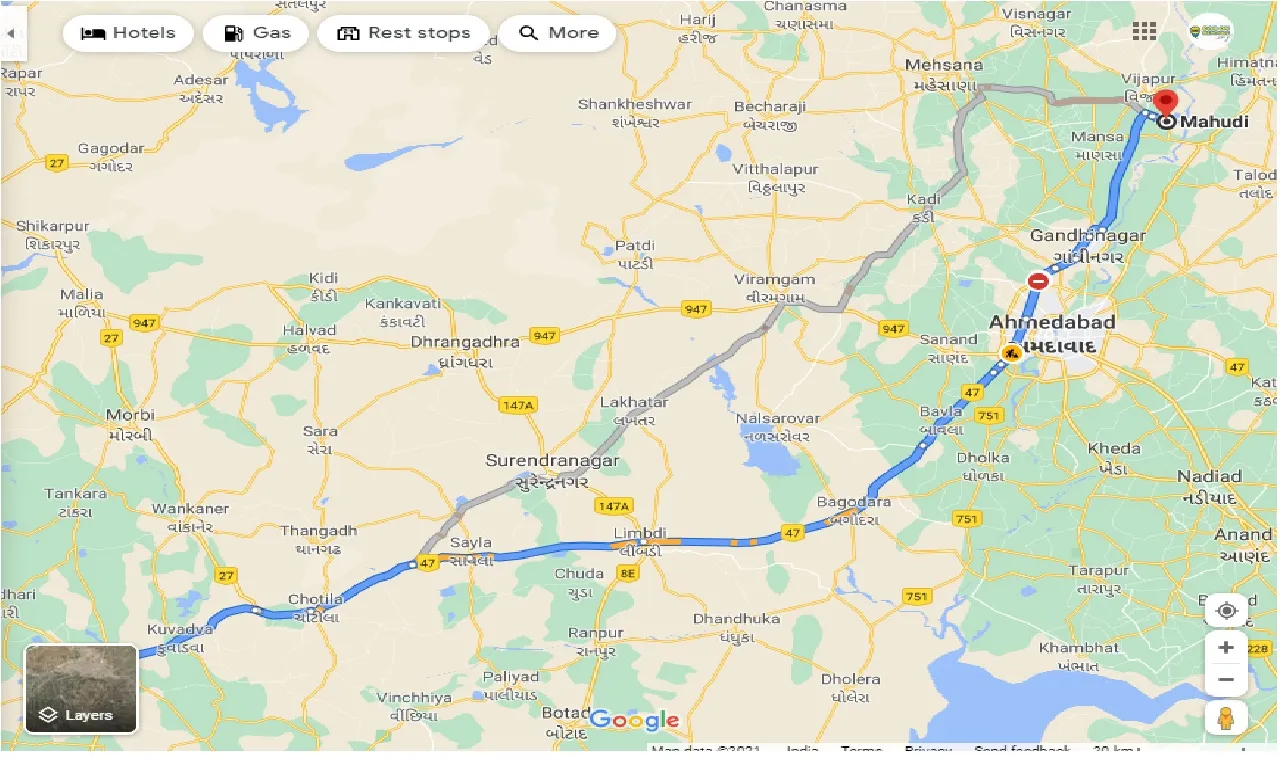 rajkot-to-mahudi-one-way