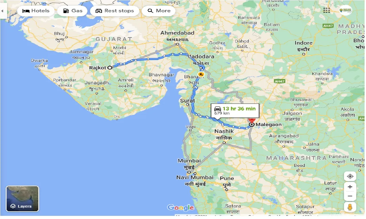 rajkot-to-malegaon-one-way