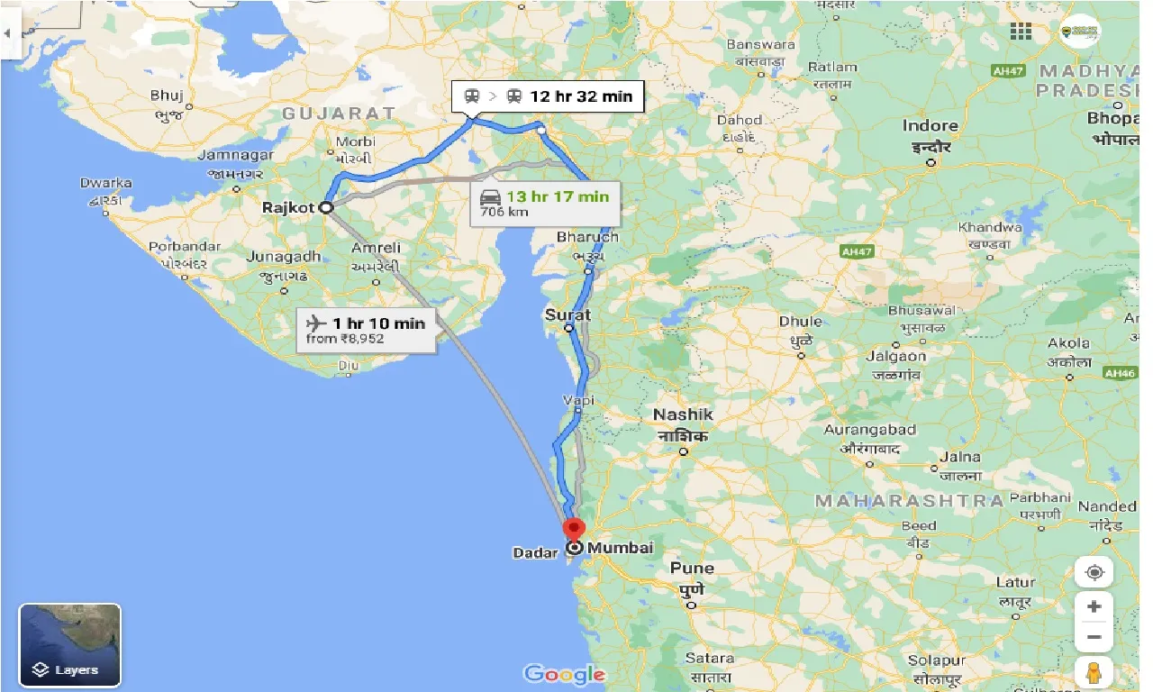 rajkot-to-mumbai-taxi
