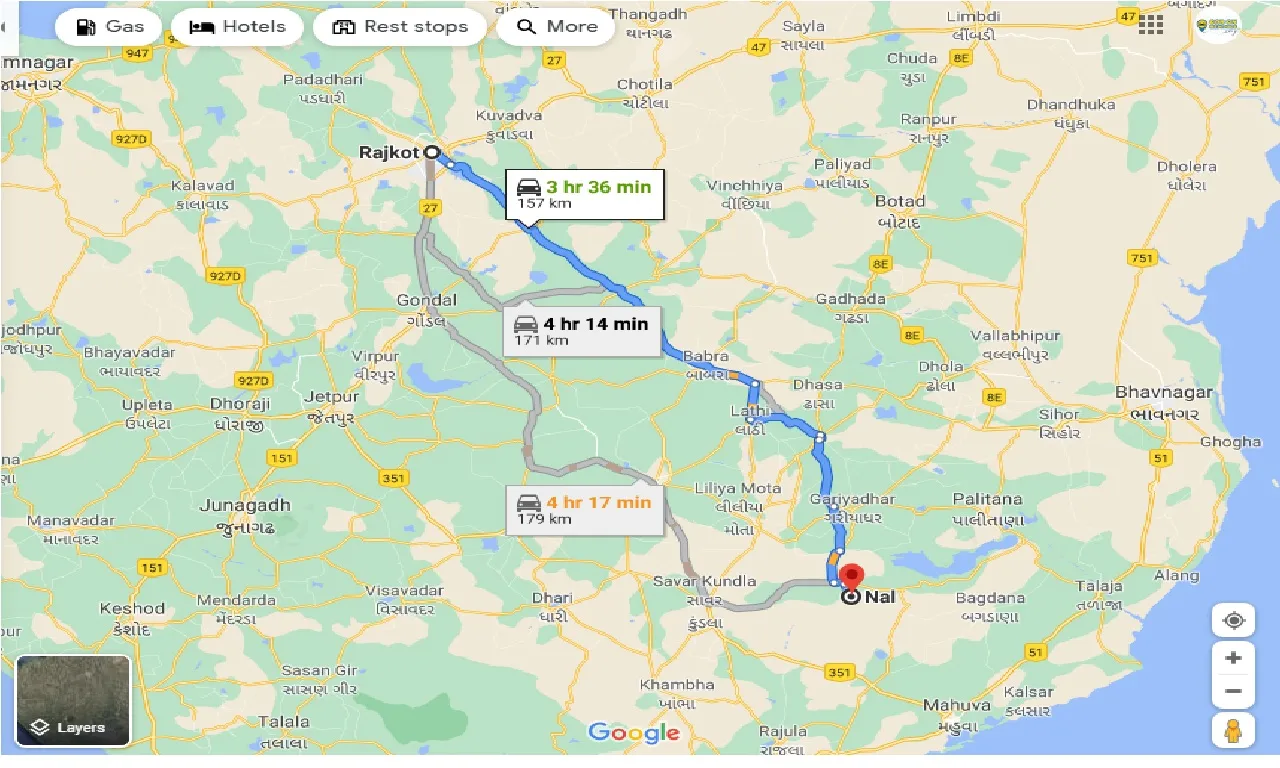 rajkot-to-nal-taxi