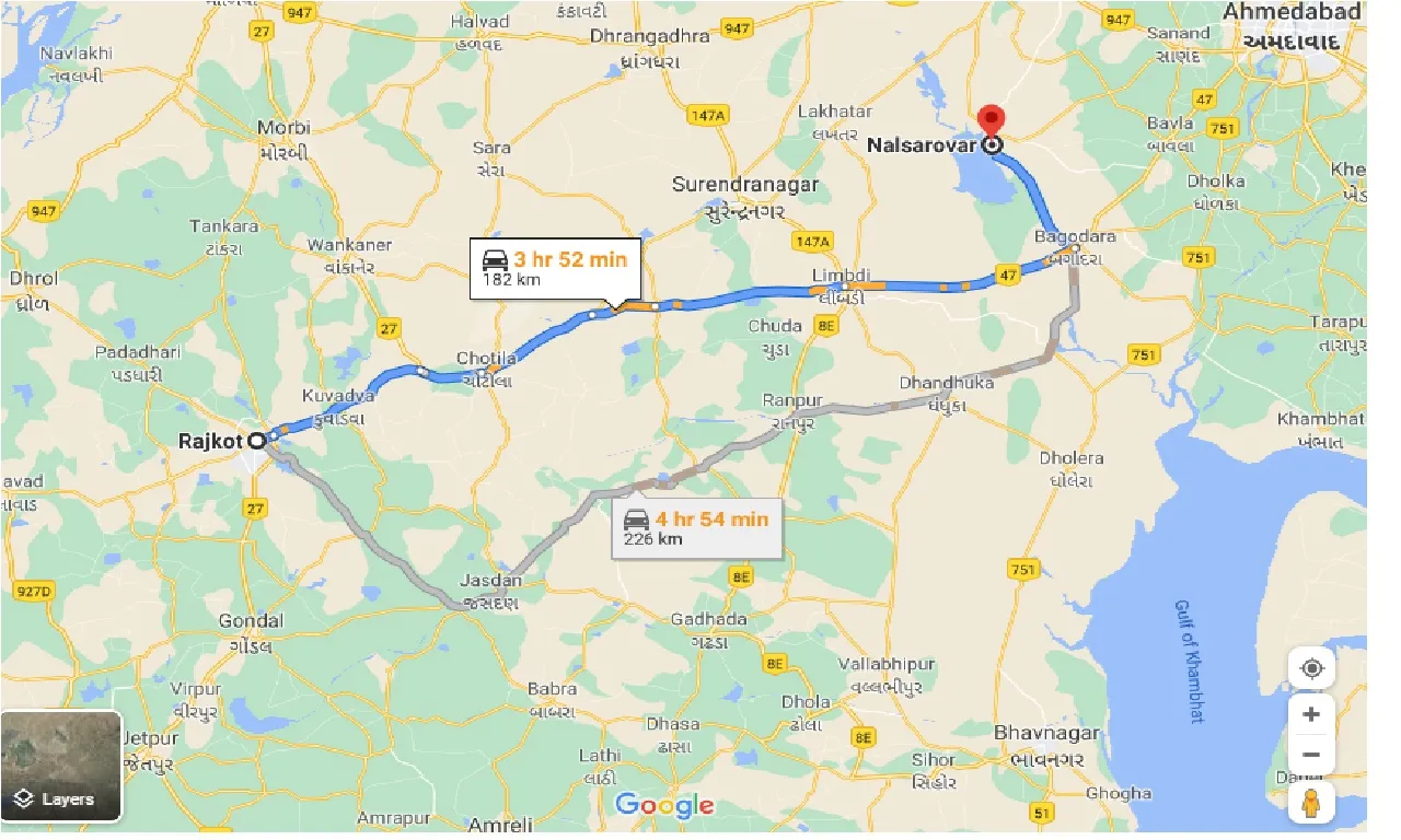 rajkot-to-nalsarovar-taxi