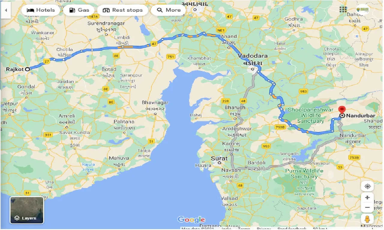 rajkot-to-nandurbar-one-way