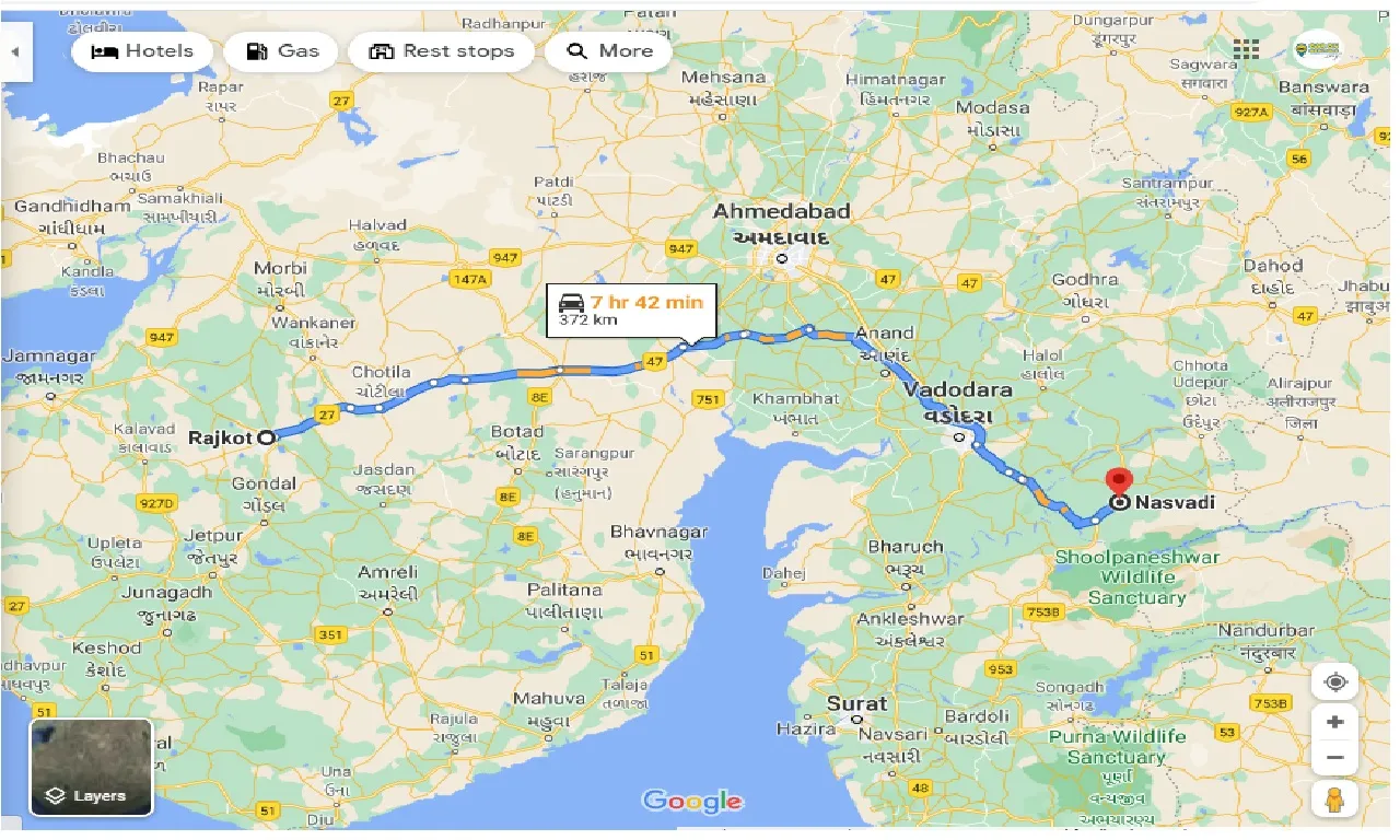 rajkot-to-nasvadi-taxi